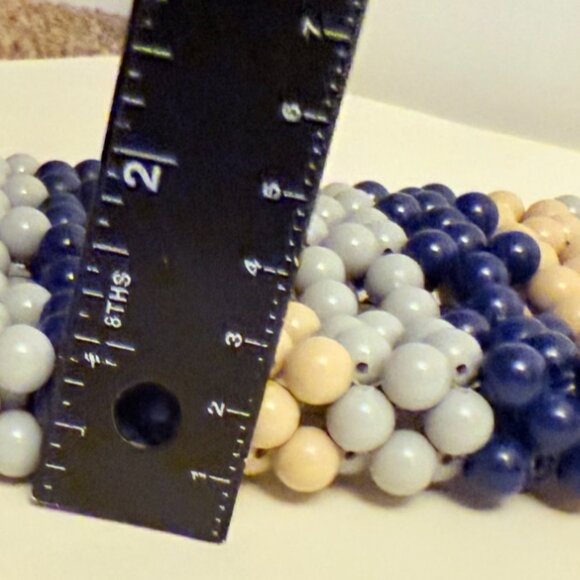 PrimeConnect Beaded Crossbody Pouch Smartphones Blue Gray Boho Y2K Phone Fashion - Picture 11 of 16